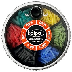 Kolpo Float tubes Assorted Sizes in Pure Colored Silicone