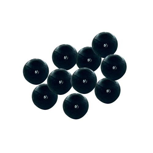 kolpo rigid knot-saving bead perforated black 10 pieces offer Kolpo - Pescaloccasione