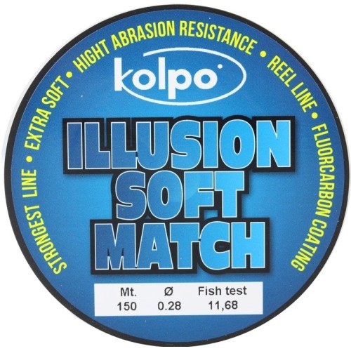 Filo da Pesca Illusion Soft Match 150 mt Kolpo