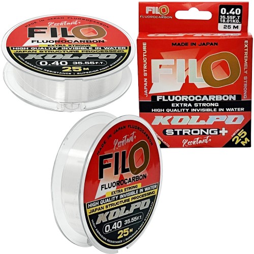 Kolpo Fluorocarbon Extra Strong FILO 25 mt Kolpo - Pescaloccasione