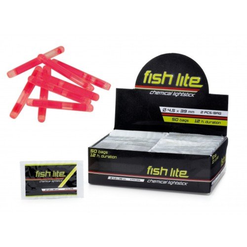 Fish Red Light 50-Pack Pieces by 39 Starlite 4.5 new Formula Kolpo