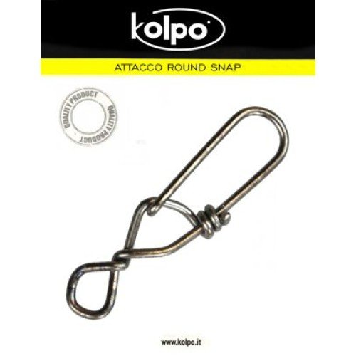 Attacco Round Snap Kolpo 10 pz Kolpo