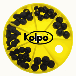 Soft Fishing Beads Assorted Measures Kolpo