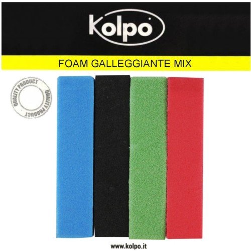 Foam Pop Up Galleggiante per Esche Mix Kolpo Kolpo