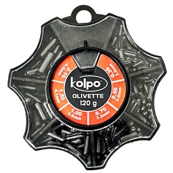 Kolpo Mascot Olivette Spaccate Styl Shot 6 Misure 120 gr