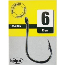 Kolpo fish hooks 1004 bln Wrought with eyelet