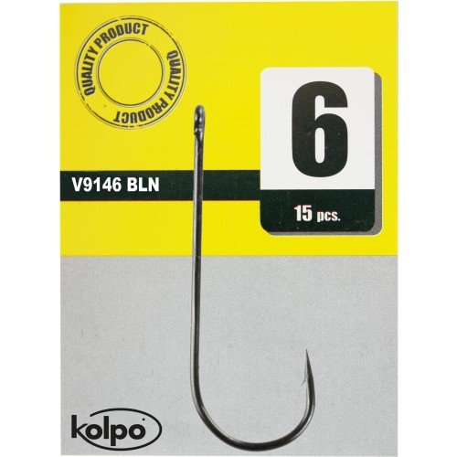 Kolpo fish hooks v9146 bln Aberdeen with Eyelet Kolpo
