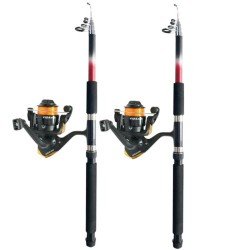 Kolpo Kit Fishing Trout Pond 2 Rods 3 meters 2 reels with Wire
