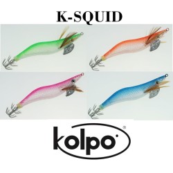 K-flare effect silk Kolpo squid squid jigs