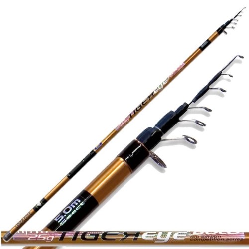The Bolognese Rod Tiger Eye carbon Bolus Lineaeffe