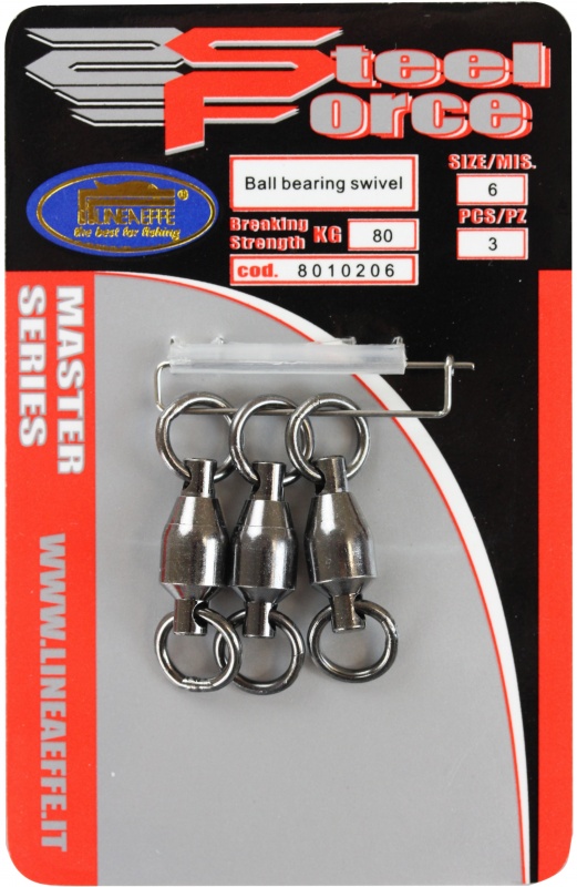 Swivels with ball bearing Master Series