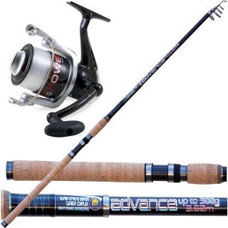 Bottom Fishing Kit Fishing Rod Advance + Vigor Power + Wire