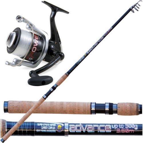 Bottom Fishing Kit Fishing Rod Advance + Vigor Power + Wire Altro