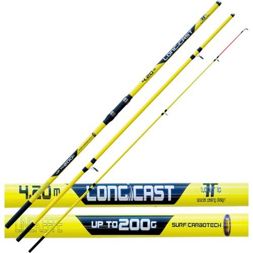 Fishing Rod Surf Casting 3 Pieces Long Cast 4.20 Lineaeffe