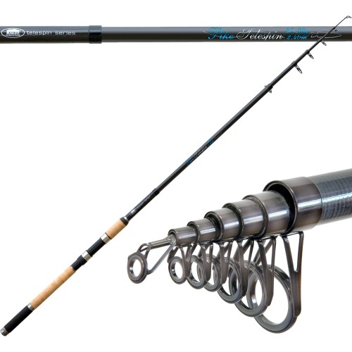 Canna Spinning Telescopica Pike Telespin 40-80 gr Lineaeffe - Pescaloccasione