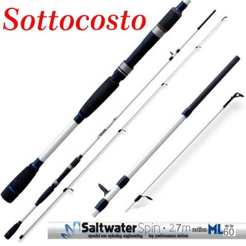 Canna da Spinning 60 grammi 2.70 mt Saltwater Spinning Sottocosto Lineaeffe - Pescaloccasione