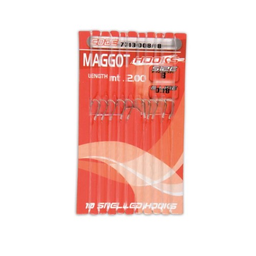 Ami legati per Bigattino Maggot Hooks 10 pz Lineaeffe - Pescaloccasione