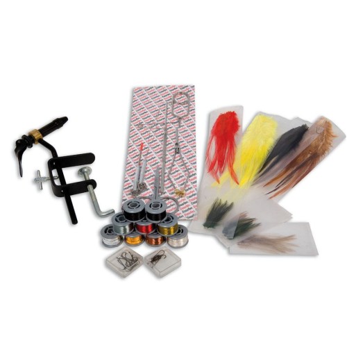Tools and materials preparation kit flies Lineaeffe