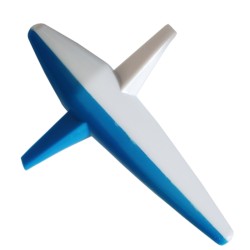 Camor Aeroplanino White and Blue Trolling Pass 13 cm