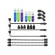 Ngt set Complete 21 pcs Indicators Carpfishing with Briefcase NGT