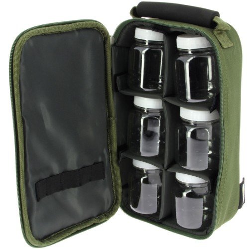Ngt Bag for Baits and Liquids with Jars Included NGT