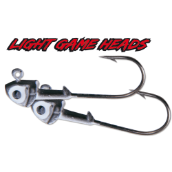 Nomura Light Game Fishing Silicone Heads With Jig Heads