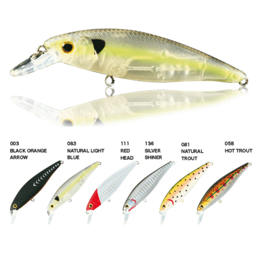 Nomura Live Minnow 8 Centimeters Action Sinking Special Trout Nomura