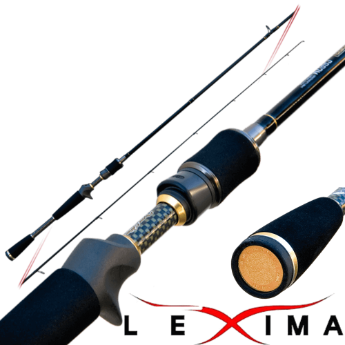 Lexima Baitcasting fishing rod in carbon Lexima