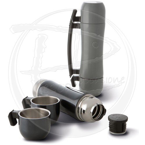 Thermos flask with two cups Altro