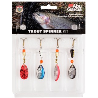 Abu Garcia Lure Kit Trout Spinner 4 pcs