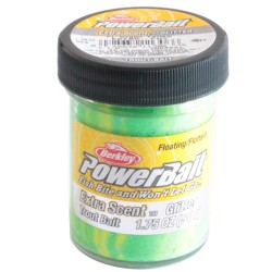 Berkley Powerbait Glitter Trout Bait Batter for Trout Green Yellow