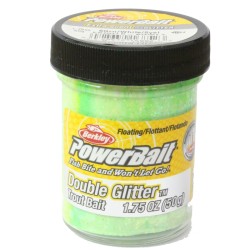 Berkley Powerbait Glitter Trout Bait Spring Green White Sunshine Yellow Pastella per Trote