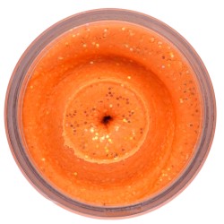 Berkley Powerbait Glitter Trout Bait Fluoescent Orange Pastella per Trote Anice