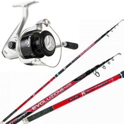 Kit Surfcasting Light Canna in Carbonio Mulinello Mitchell