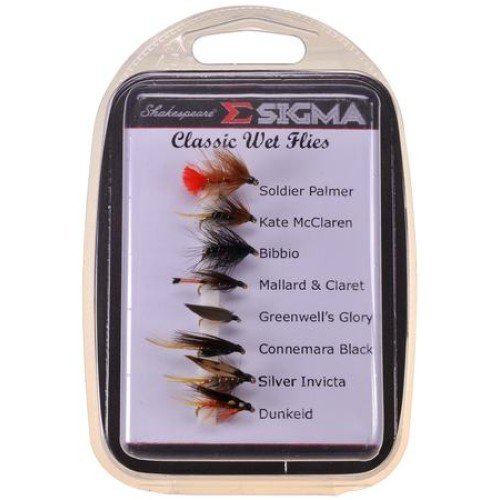 Fly fishing Bait selection 2 Shakespeare