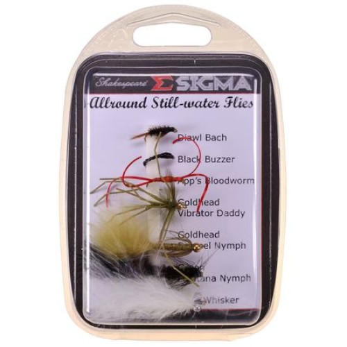 Fly fishing Bait selection 3 Shakespeare