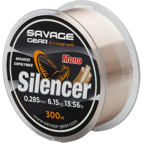 Savage Gear Silencer Mono 150 mt Low Elastic Spinning Monofilament Savage Gear - Pescaloccasione