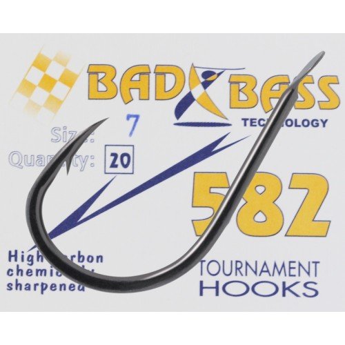 582 Bad Bass Tournament fishing hooks Bad Bass Bad Bass