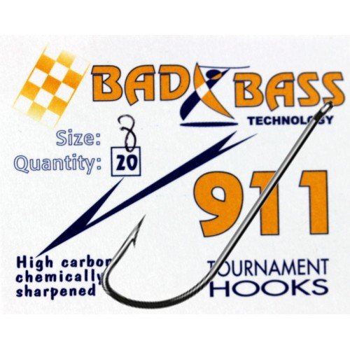 Ami da Pesca Bad Bass 911 Tournament Bad Bass Con Occhiello Bad Bass