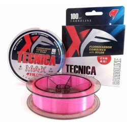 Falcon Technique Carboline Fishing Wire Pink 100 meters