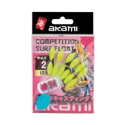 Akami Competition Surf Float Yellow 12 pz