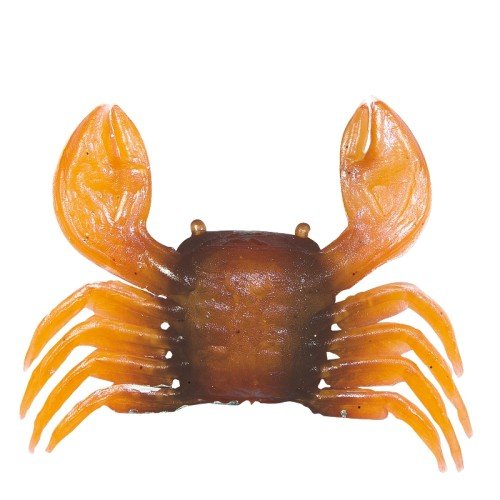 Realistic Rubber Crabs Attractants Orange Sele