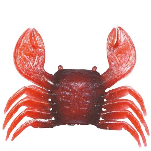 Realistic Rubber Crabs Attractants Red Sele