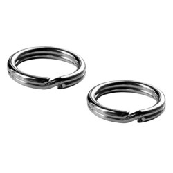 Split Ring Rings in Steel Pack of 10 pcs