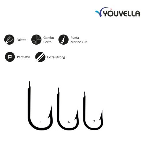 Youvella Ami Series 65752 ES Short Stem with Headstock 100 pcs Youvella
