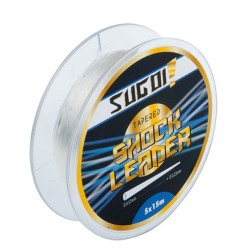 Shock Leader Conico 5 x 15 mt Clear Sugoy