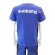 Shimano T Shirt Blue Mulinelli shimano, Canne da Pesca Shimano