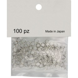 Split Rings Inox 100 pezzi Made in Japan