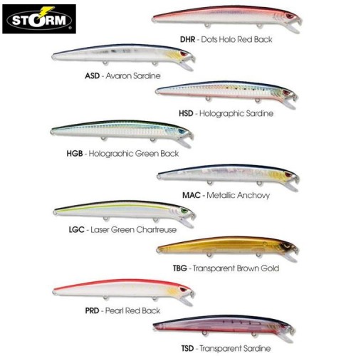Artificiale Sea Bass Thunder Minnow Storm Storm fishing