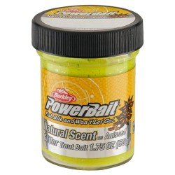 Berkley Powerbait Glitter Trout Bait Sunshine Pastella per Trote Anice Affondante